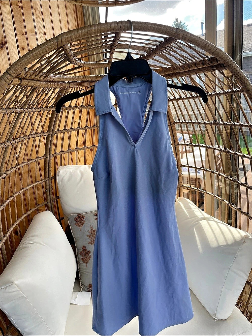 Abercrombie & Fitch Traveler Mini Dress Blue XS